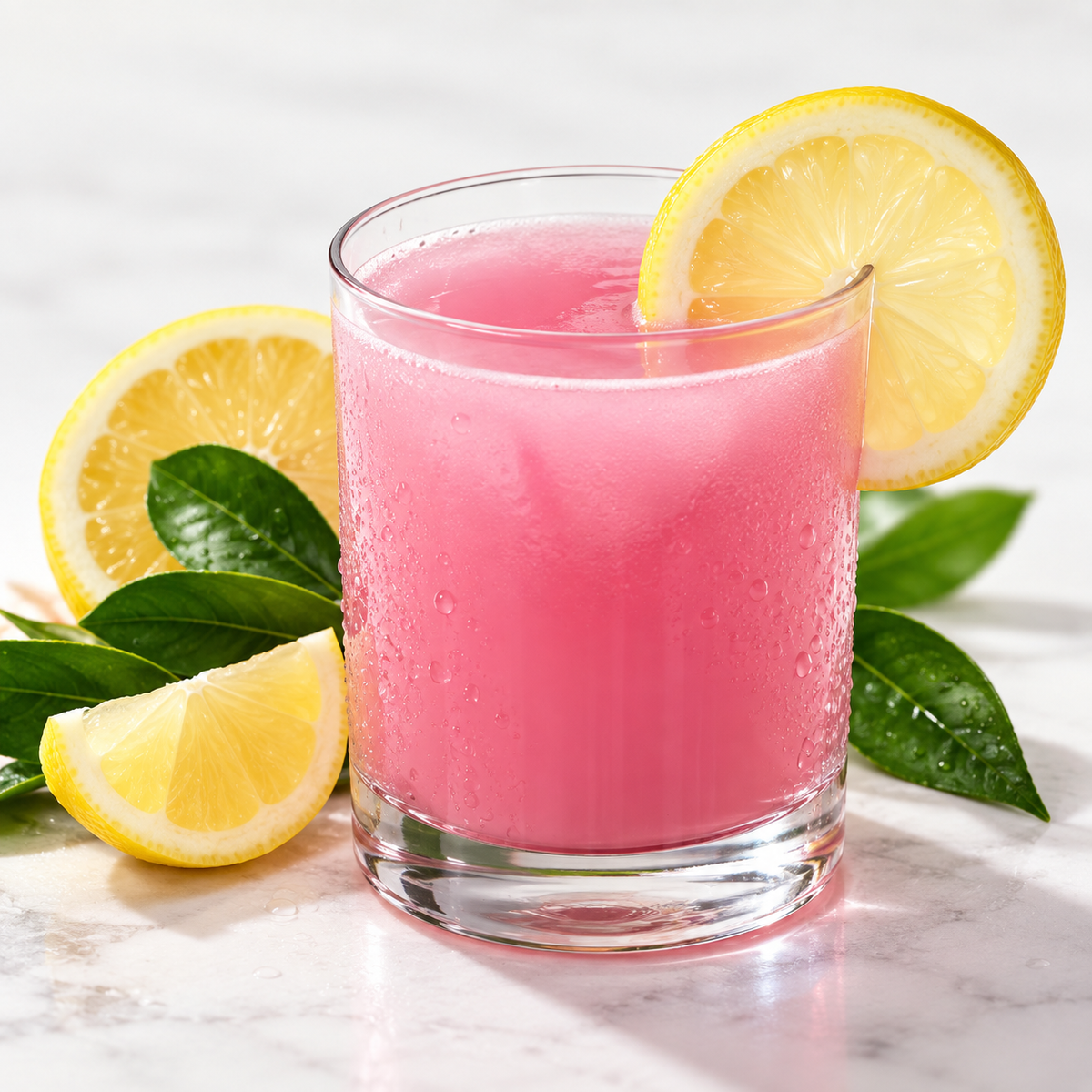 Strawberry Lemonade Fruit Drink